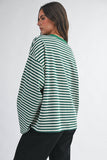 Vivian Stripe Long Sleeve Top