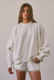Sloane Oversized Pocket Crewneck