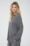 Noah Crinkle Button Down