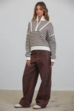 Calley Striped Sweater