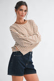 Vivian Stripe Long Sleeve Top