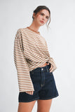 Vivian Stripe Long Sleeve Top