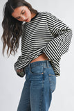 Vivian Stripe Long Sleeve Top