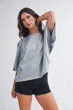Zara Top: Gray