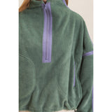 Fleece Pullover -PISTACHIO