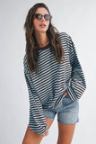 Vivian Stripe Long Sleeve Top