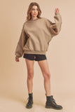 Ellia Sweatshirt: Caramel
