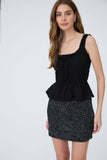 Thea Ruffled Front Tank