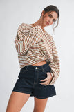 Vivian Stripe Long Sleeve Top