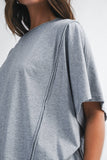 Zara Top: Gray