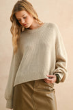 BALLOON SLEEVE SWEATER