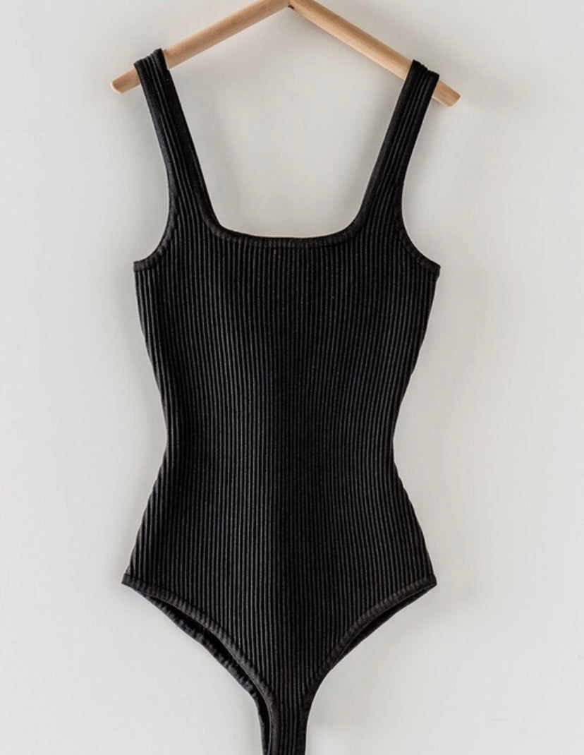 Stacy Ribbed Black Bodysuit – PayLex Boutique