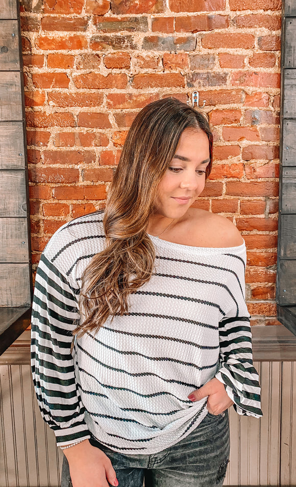More to Love Striped Top